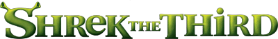 Shrek the Third logo for PSP